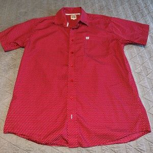 Cinch small short sleeve shirt men
